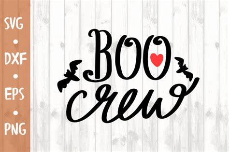 Boo crew SVG CUT FILE By Milkimil | TheHungryJPEG