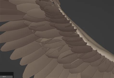 Preventing feather cards from clipping through each other when animating - Animation and Rigging ...