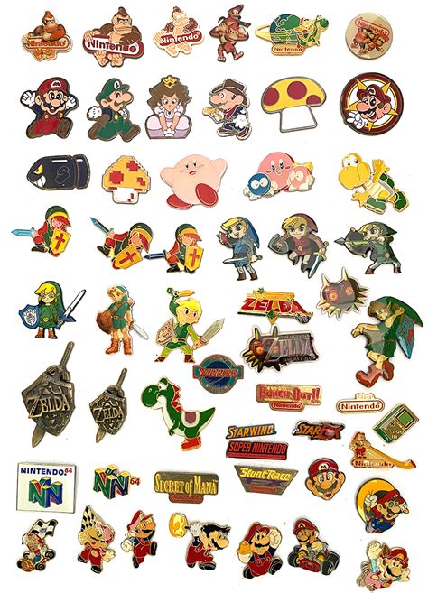 nintendo pin pins