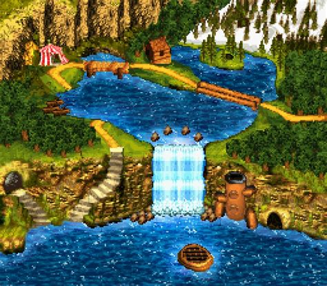 Donkey Kong Country 3 Map