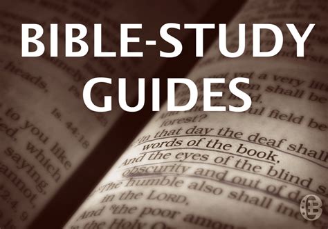 Bible-study guides | Overview Bible