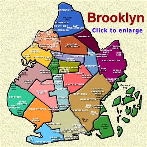 Brooklyn Research: Neighborhood Map