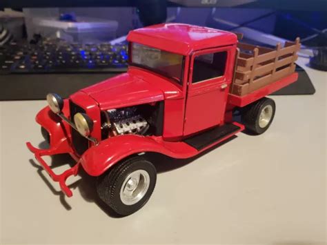 ROAD LEGENDS 1/18 1934 Ford Pick Up Truck Red Diecast Scale Model Car $37.95 - PicClick