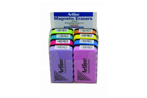 Artline® Magnetic Whiteboard Erasers Assorted