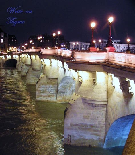 Write On Thyme: An Evening Stroll~ Missing Paris Day