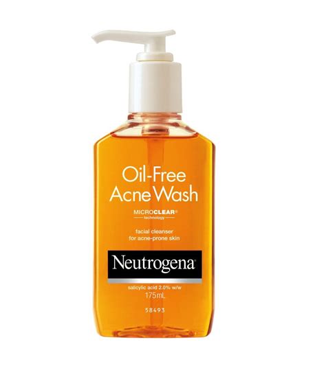 Neutrogena Oil-Free Acne Wash 175ml: Buy Neutrogena Oil-Free Acne Wash ...