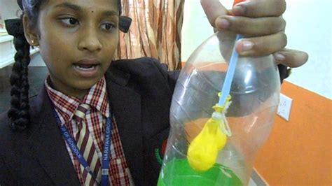 experiment showing mechanism of breathing - YouTube