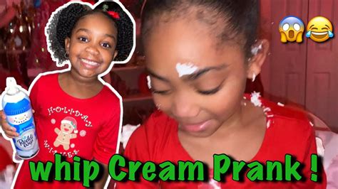 Whip Cream Prank !! (Kanylah Pranks Lani & Kimmy) Vlogmas Day 6 - YouTube