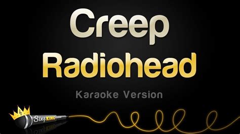 Radiohead - Creep (Karaoke Version) in 2020 | Karaoke, Creep radiohead, Radiohead