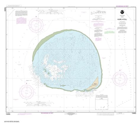 Buy map: Hawai‘i Kure Atoll (19483-6) by NOAA – YellowMaps Map Store