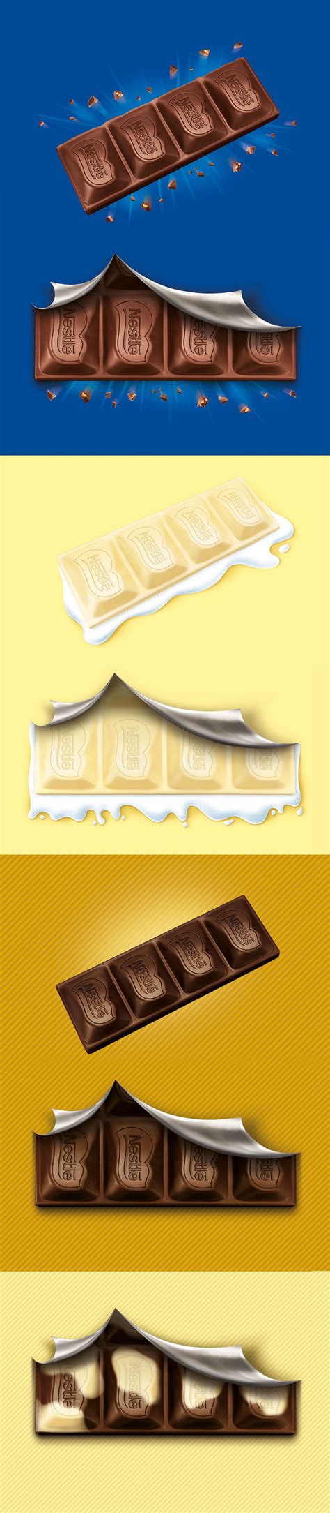 NESTLÉ CHOCOLATE BAR on Behance