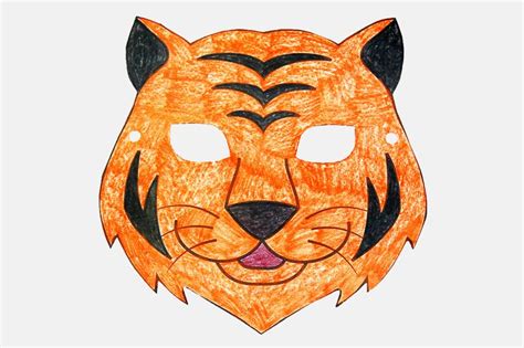 Tiger Mask | Free Printable Templates & Coloring Pages | FirstPalette ...