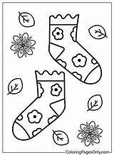 47 Socks Coloring Pages  ColoringPagesOnlycom sketch template
