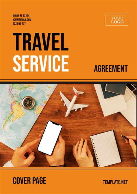 Travel Service Agreement Template - Edit Online & Download Example | Template.net