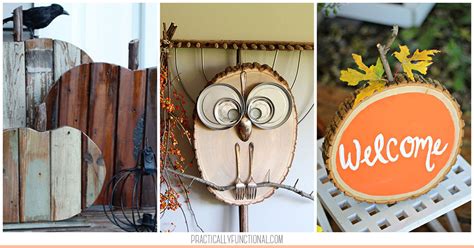 17 Simple Fall Wood Crafts