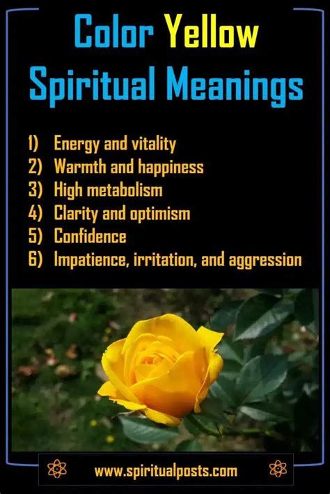 What Does The Color Yellow Mean Spiritually? | Spiritual Posts