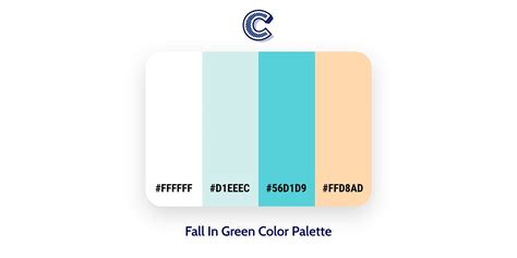 Colorpoint - Beautiful Color Palettes - Fall In Green Color Palette