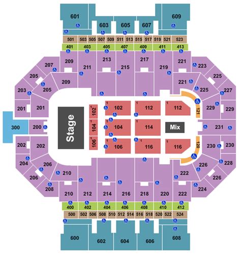 Allen County War Memorial Coliseum Seating Chart - Fort Wayne