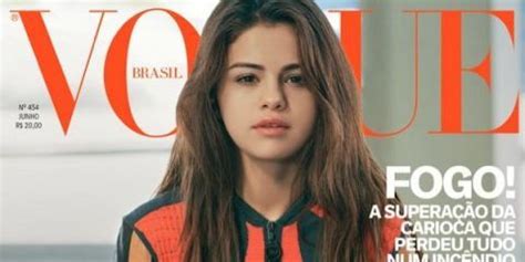 Selena Gomez Cuddles A Hunky Guy On Her First "Vogue" Cover