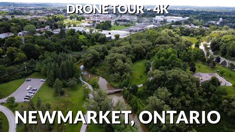 🚁 Aerial Views of Newmarket, Ontario | 4K Drone Adventure! 🌆 - YouTube