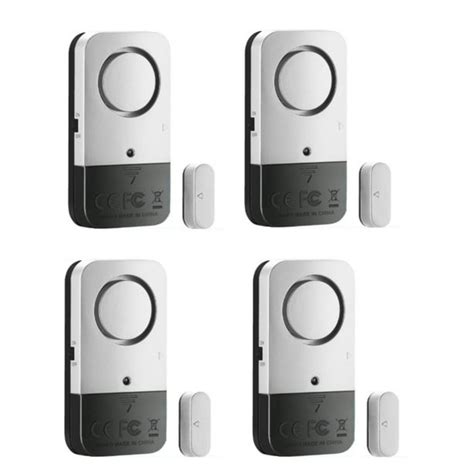 Door Open/Closed Detectors 120DB Loud Door Window Alarm Home Security ...