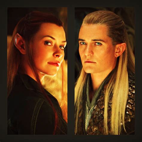 Tauriel and Legolas by Bleach-Fairy on DeviantArt