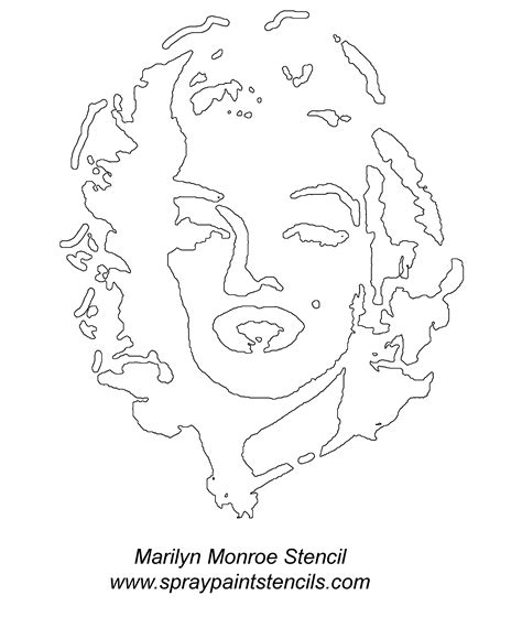 Stencil Requests for December 2006 | Marilyn monroe stencil, Stencil graffiti, Stencils