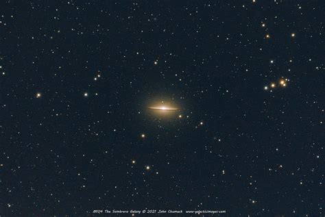 M104 The Sombrero Galaxy in Virgo - Galactic Images