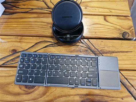 Accessory Bundles - Samsung Dex Station with X-Folding Touch Pro Bluetooth Keyboard was sold for ...