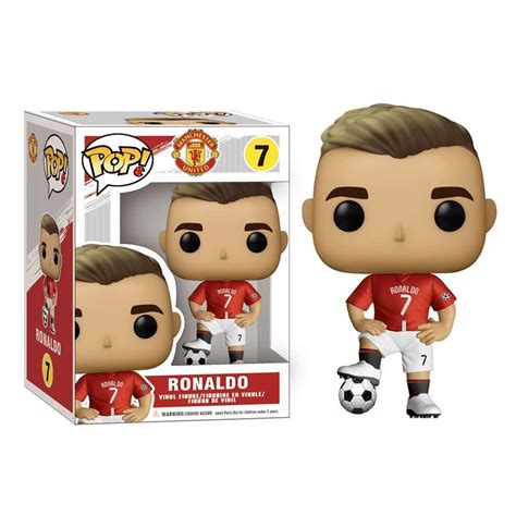 Figura Funko Pop Cristiano Ronaldo CR7 Manchester United | Bodega Aurrera en línea