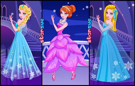 Disney Frozen Elsa's Magical Frosty Fashion Dress Up Game : http://www.starsue.net/game/Elsas ...