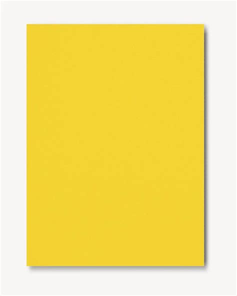 Free Poster Mockup, Realistic Yellow Paper Psd – CreativeBooster