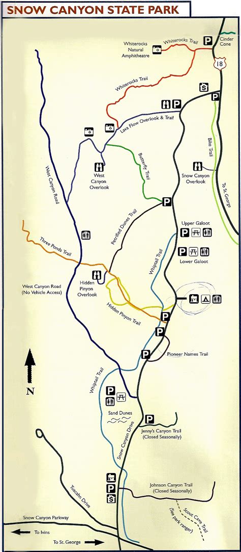 Snow Canyon Hiking Trails