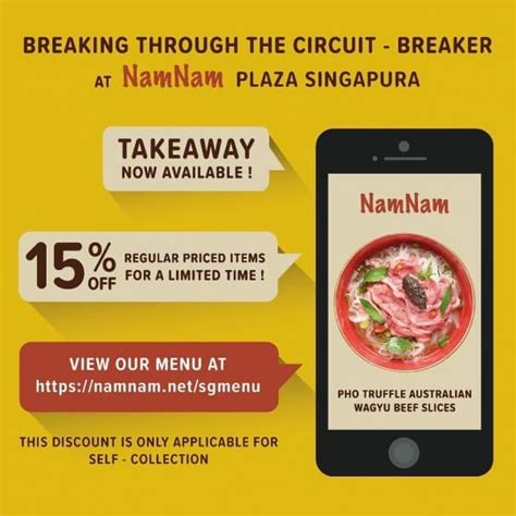 12 Jun 2020 Onward: Nam Nam Noodle Bar Regular Items Promotion at Plaza Singapura - SG ...