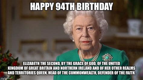 Happy Birthday Meme Queen Elizabeth - Captions Trend