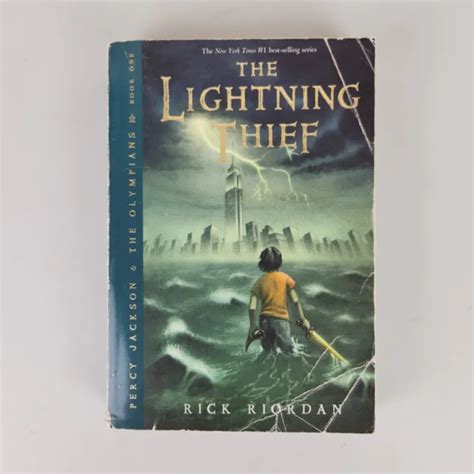 THE LIGHTNING THIEF By Rick Riordan Percy Jackson The Olympians Book One $16.92 - PicClick