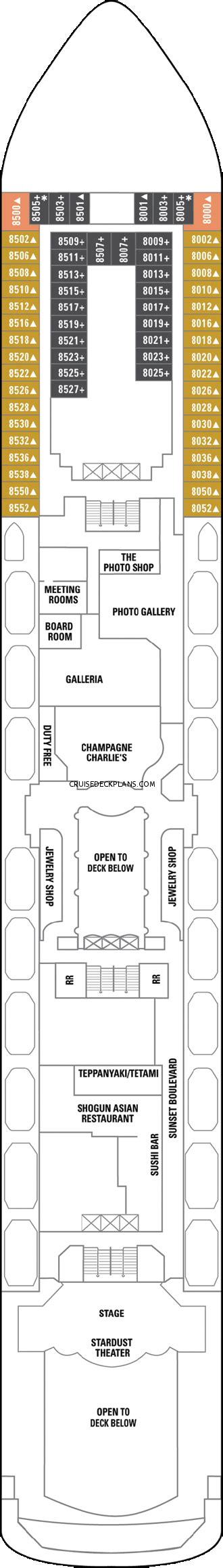 Norwegian Spirit Deck Plans, Diagrams, Pictures, Video