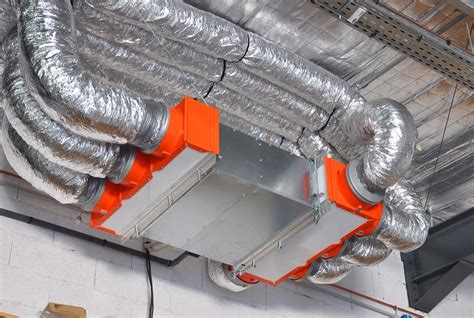 Air-blow & air-return plenums on an installation duct | Flickr