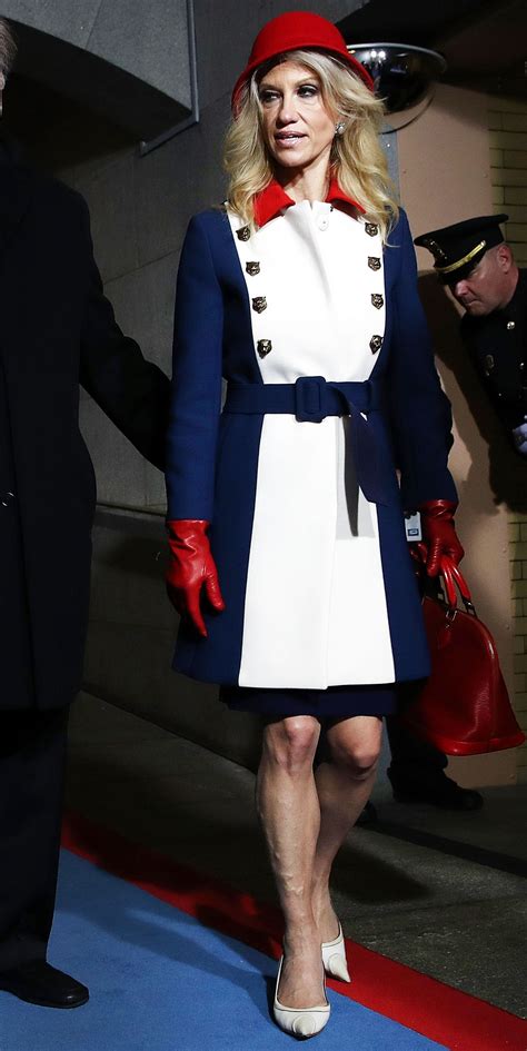 The Internet Reacts to Kellyanne Conway’s Inaguration Outfit