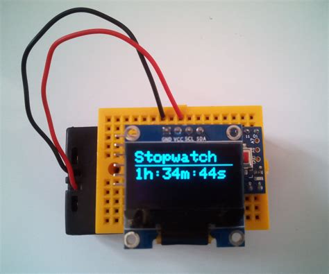 A Simple, Practical Arduino Stopwatch : 4 Steps - Instructables