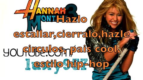 HoeDown ThrowDown-Hannah Montana 3 Español - YouTube