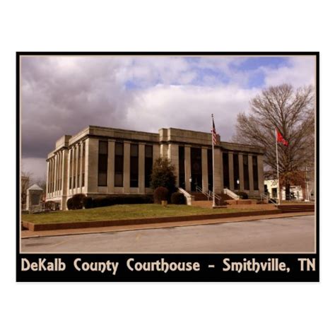 DeKalb County Courthouse - Smithville, TN Postcard | Zazzle