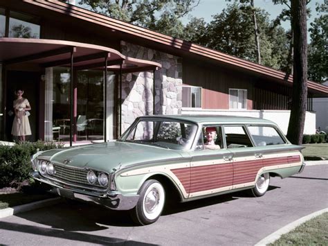 transpress nz: 1960 Ford Country Squire station wagon