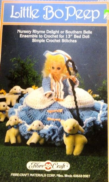 Fibre-Craft FCM 174 Little Bo Peep | Knitting and Crochet Pattern Archive Wiki | FANDOM powered ...