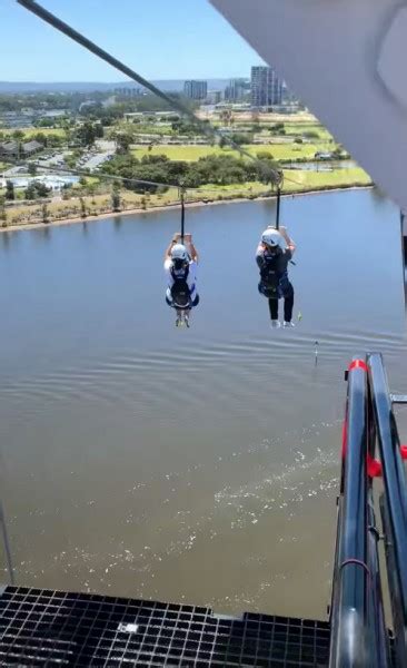 Perth’s Matagarup Bridge zip-line attraction officially opens ...