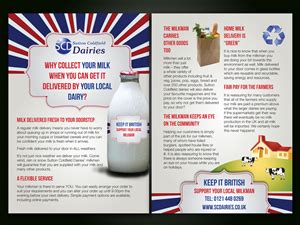 Milk Flyer Design | 1000's of Milk Flyer Design Ideas