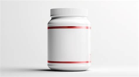 Premium AI Image | Protein Powder Supplement Packaging Mockup