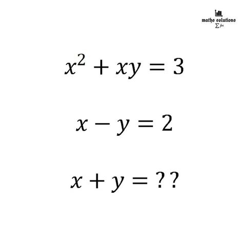 Algebra math problem in 2023 | Maths solutions, Math olympiad problems, Algebra resources