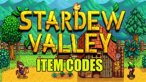 Stardew Valley Item Codes Oct 2021 - Get Unlimited Money & Items