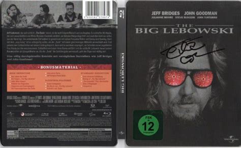 Ethan Coen – Signed Blu-Ray steel case – The Big Lebowski - SignedForCharity